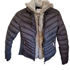 Snobbish Collection  Black Puffer Jacket for Girl Size Small